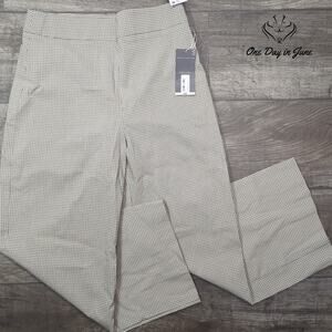 Worthington High Waist Wide Leg Crop Pants Size 4